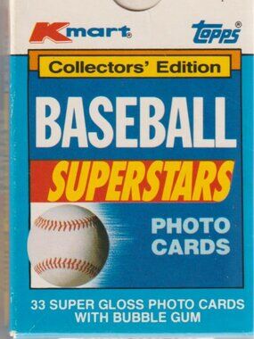 1990 Topps/Kmart Baseball Superstars Collectors' Edition